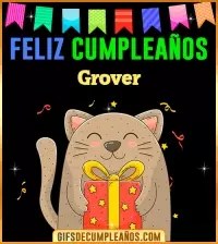 GIF Feliz Cumpleaños Grover